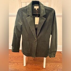 Skies Are Blue Corduroy Blazer